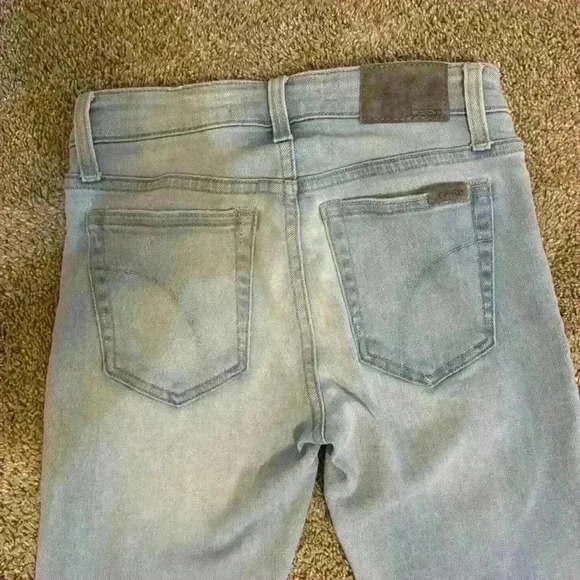 JOE'S Collectors Edition Icon Skinny Crop Fringe Hem Jean in Marjorie W 25 / 0 - Picture 9 of 9